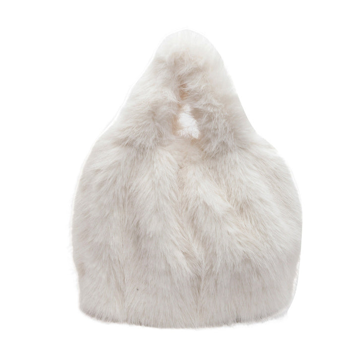 Luxuriöser Kunstfell Bucket Hat