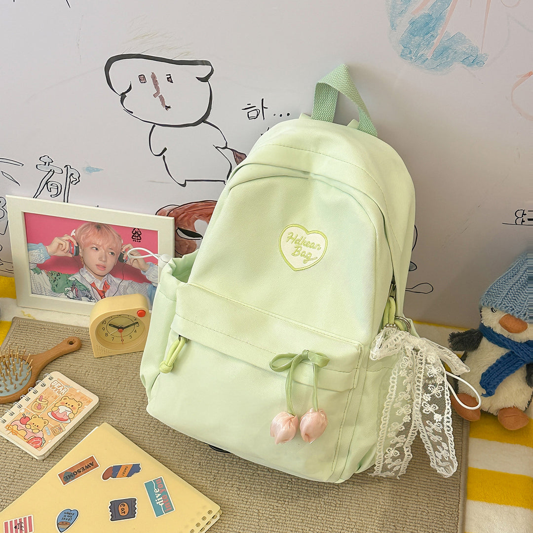 Blumenverzierte Freizeit-Rucksack Karnz