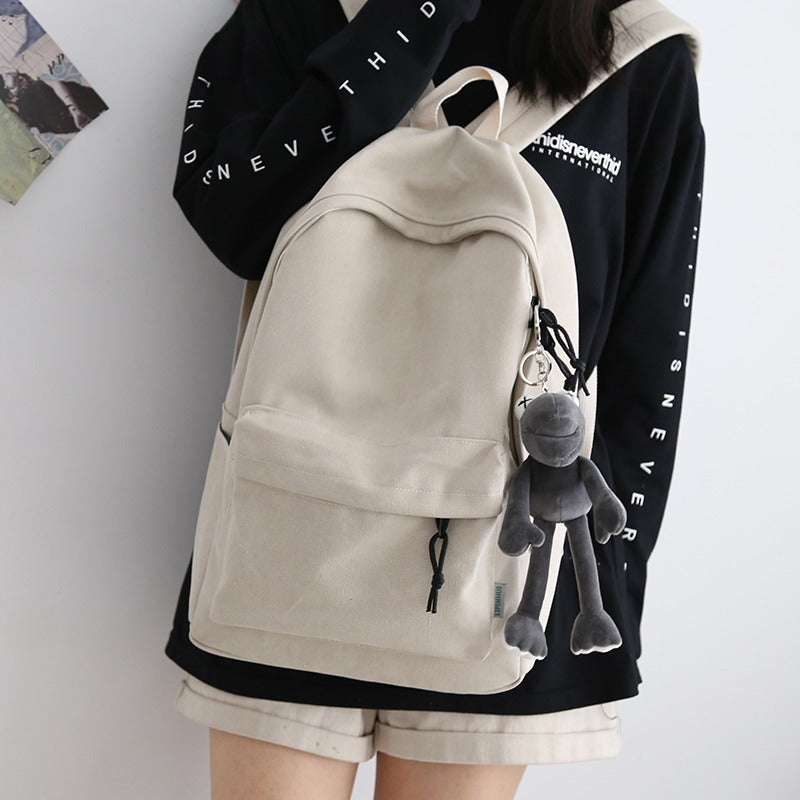 Weicher Canvas Alltags-Rucksack Karnz