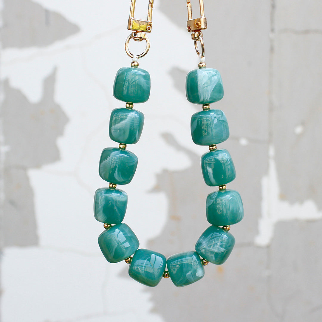 Chunky Beaded Brillen Kette Karnz