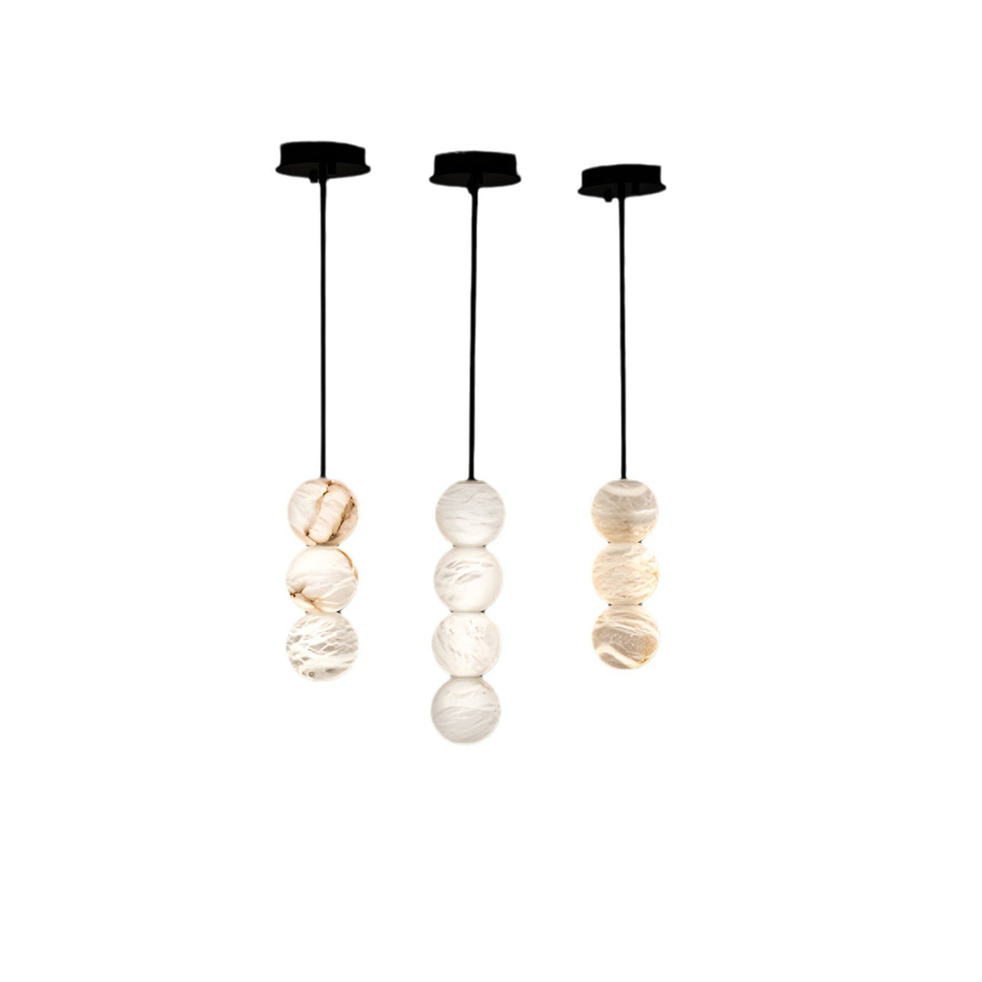Zeitgenössische Multi-Ball Pendelleuchte