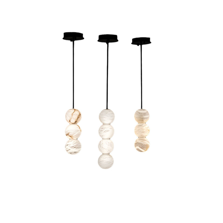 Zeitgenössische Multi-Ball Pendelleuchte