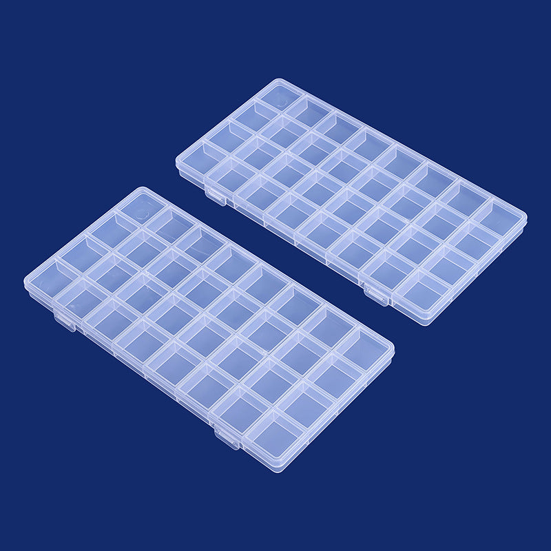 Multi-Divisional Transparente Bastelaufbewahrungsbox Karnz