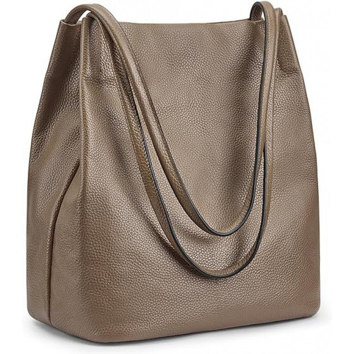 Stilvolle Leder Hobo-Handtasche Karnz