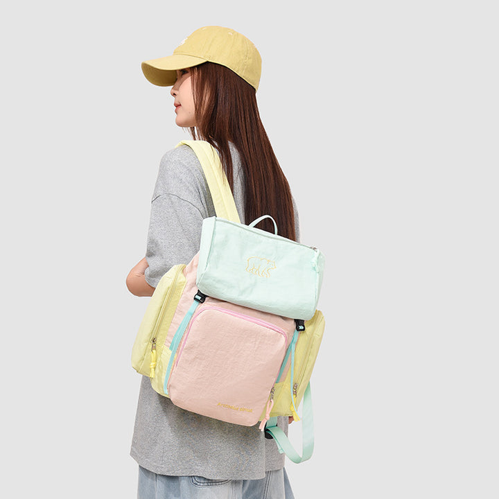 Funktionaler Mehrfachtaschen-Rucksack Karnz