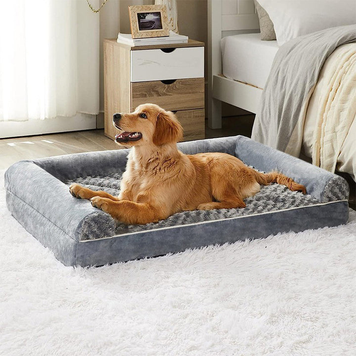 Plüsch-Orthopädisches Hundebett