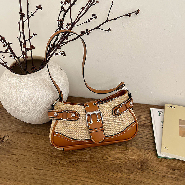 Texturiertes Gewebte Handtasche