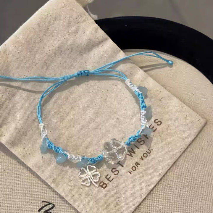Handgemachte Blumen Charm Armband Karnz