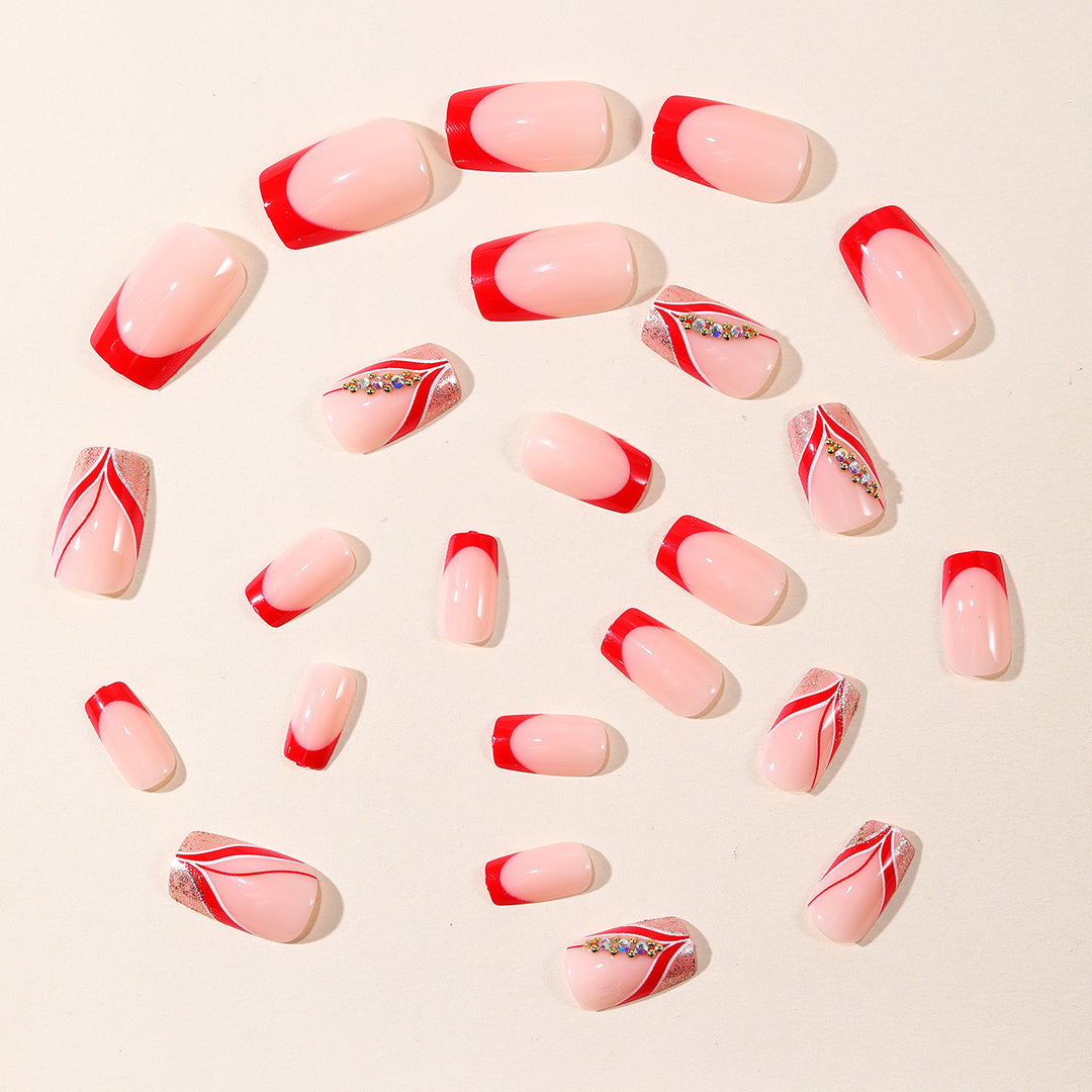 Elegante Künstlerische Nagelverlängerungen Karnz