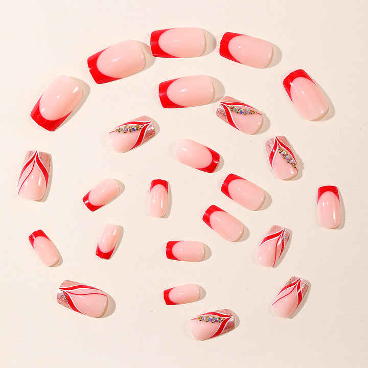 Elegante Künstlerische Nagelverlängerungen Karnz