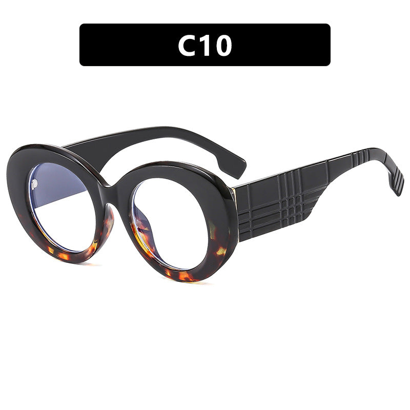 Damen extravagante Sonnenbrille mit kreativem Rahmendesign und schützendem UV-Filter Karnz