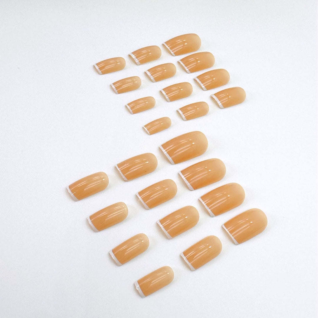 Elegantes French Tip Nagelset