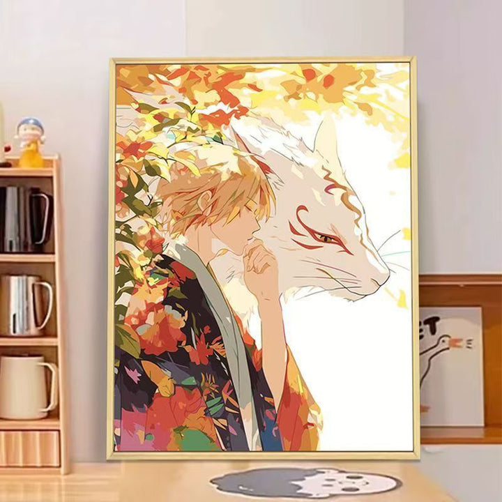 Anime-inspirierte Wandkunst Druck Karnz