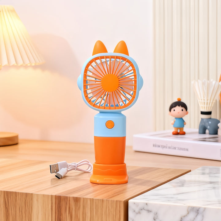 Damen Tragbarer Handventilator mit niedlichem Tierdesign Karnz