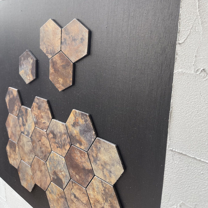 Geometrische Wandkunst