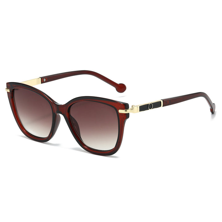 Stylische Cat-Eye Sonnenbrille Karnz