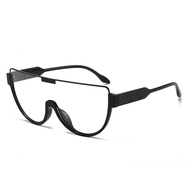 Damen Modische Sport-Sonnenbrille im futuristischen Design Karnz