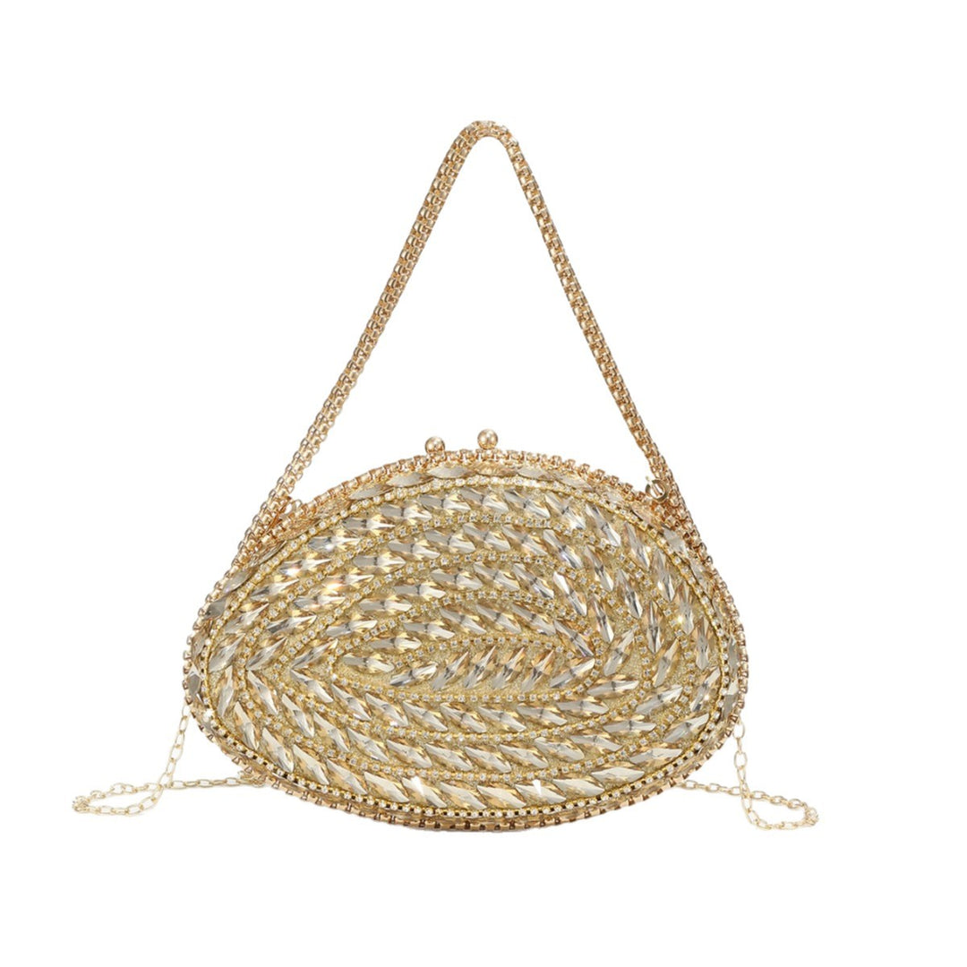 Glamouröse Abendtasche mit Kristallakzenten