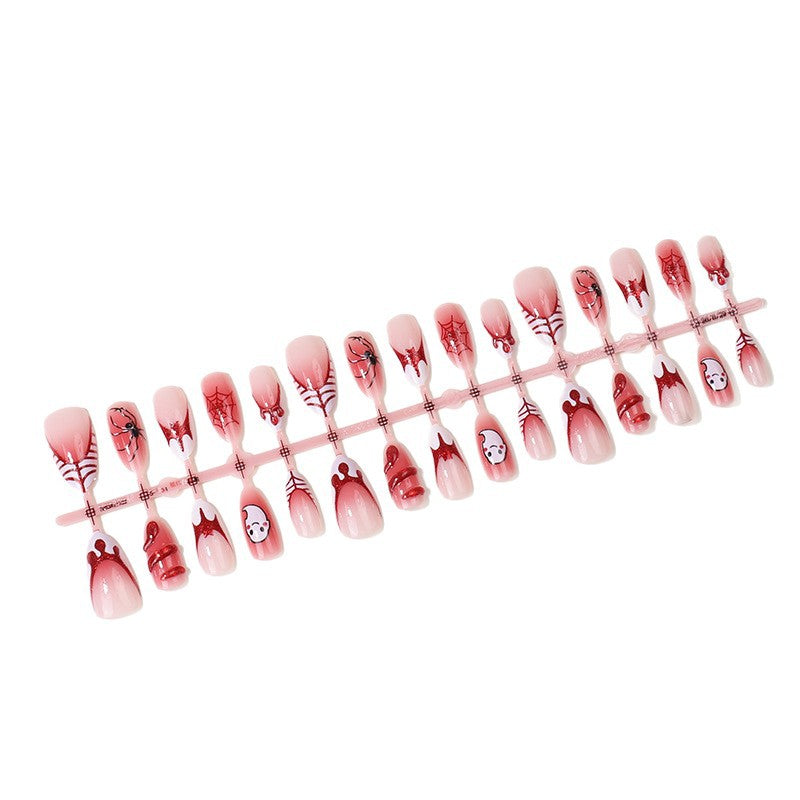 Halloween-Themen Press-On Nagelkunst Set Karnz