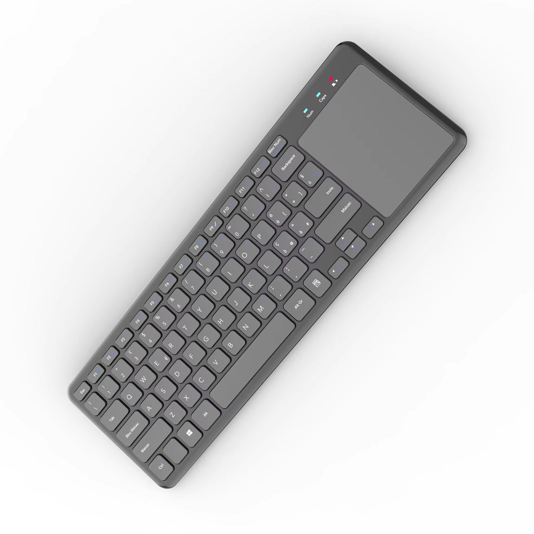 Ultra-Schlanke Kabellose Tastatur mit Touchpad Karnz