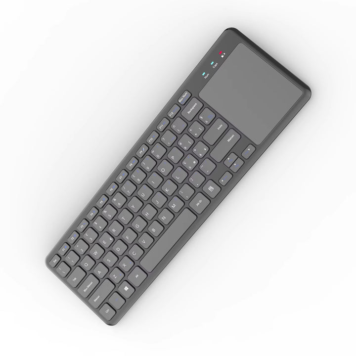 Ultra-Schlanke Kabellose Tastatur mit Touchpad Karnz