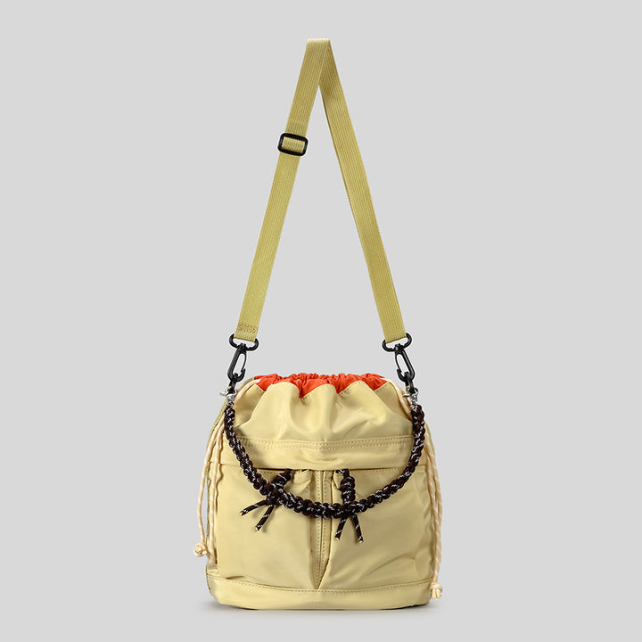 Kordelzug-Eimer Tasche