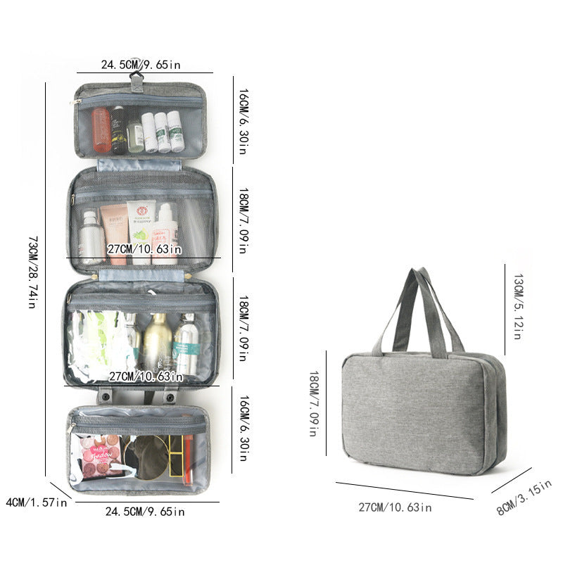 Unisex Organizer-Tasche mit zwei separaten Fächern Karnz