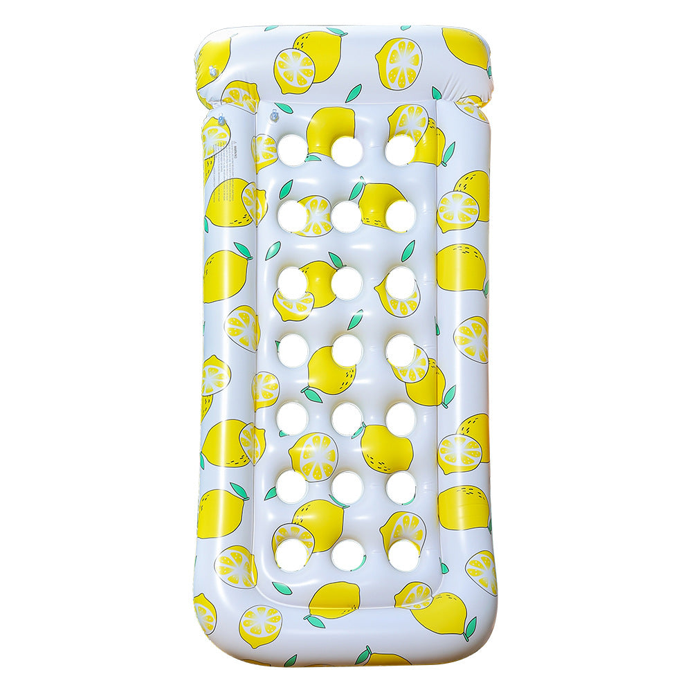Damen Aufblasbare Wasserliege mit fruchtigem Design Karnz
