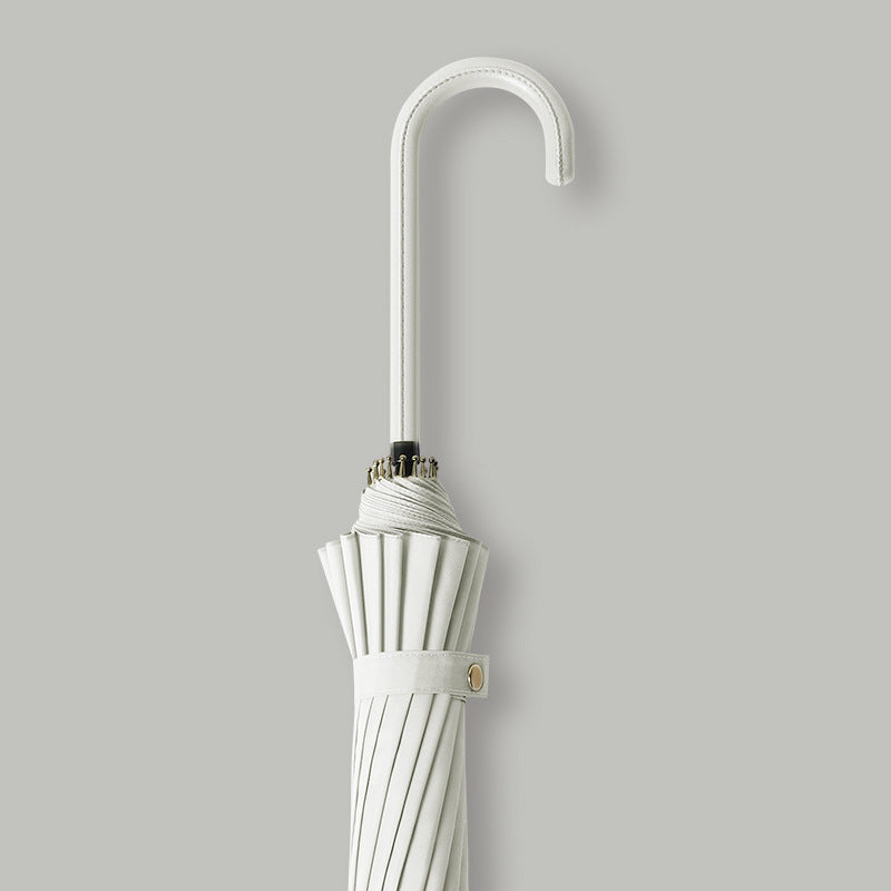 Damen eleganter und windresistenter Faltschirm mit ergonomischem Griff Karnz