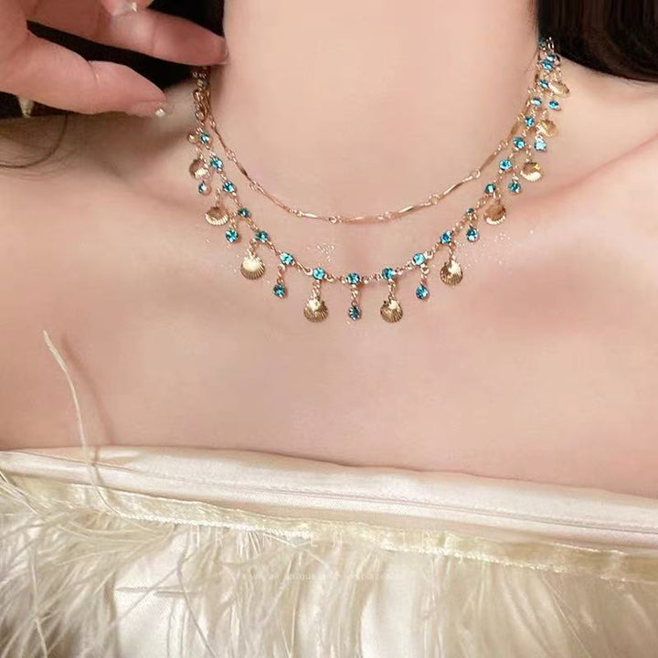 Elegante Edelsteinkette Karnz