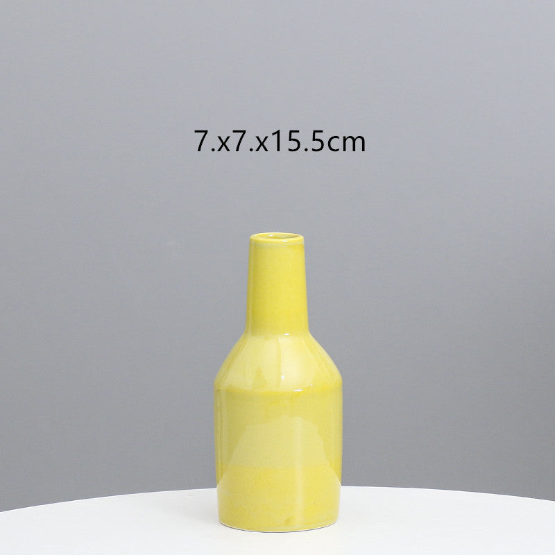 Dekorative Moderne Keramische Vase Karnz