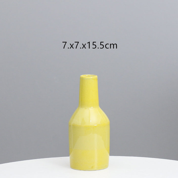 Dekorative Moderne Keramische Vase Karnz