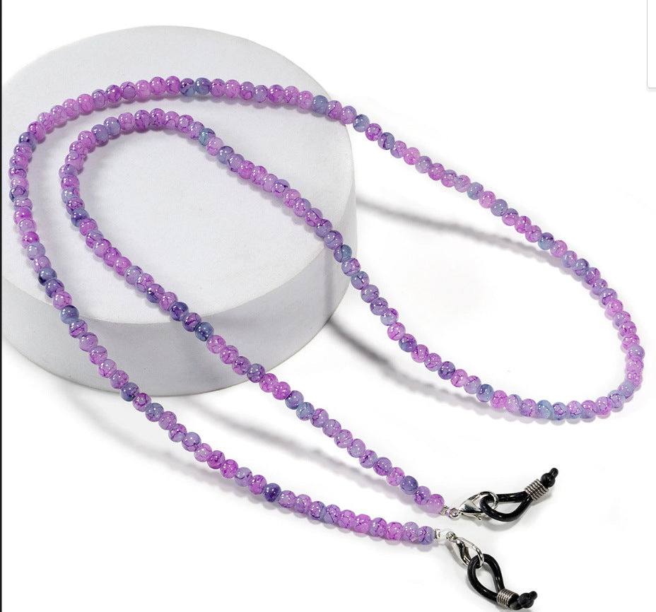 Dekorativer Perlen-Eyewear-Kette Karnz
