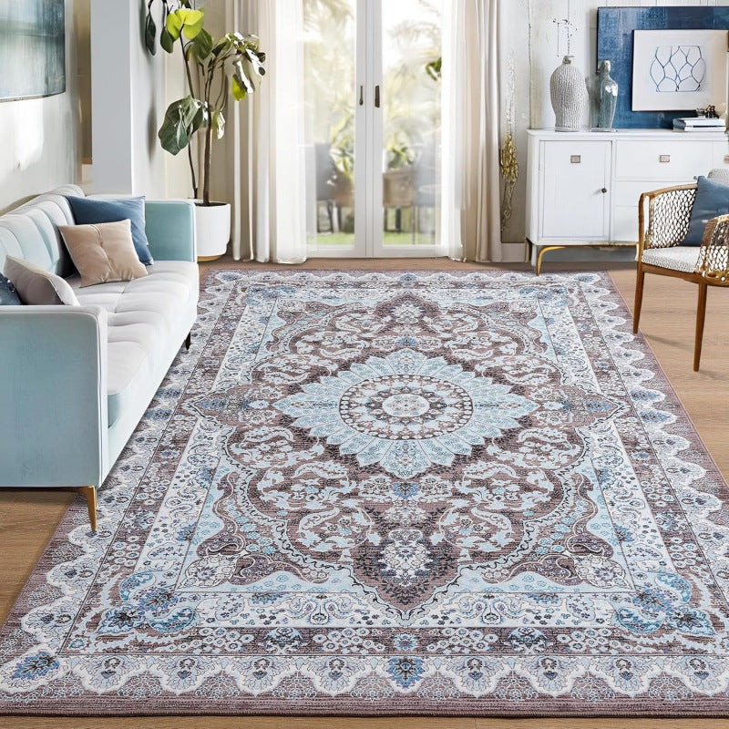 Vintage-inspirierter dekorativer Teppich