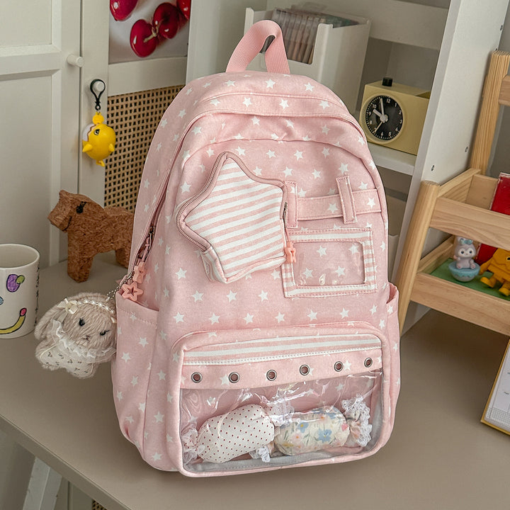 Fun Star-verzierte Freizeit-Rucksack Karnz 1791204793