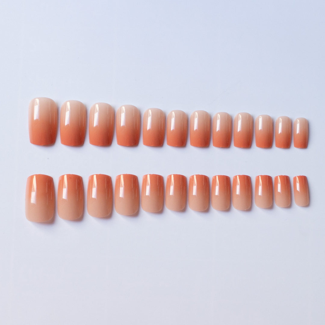 Glänzendes Natürliches Finish Nagelkunst Set