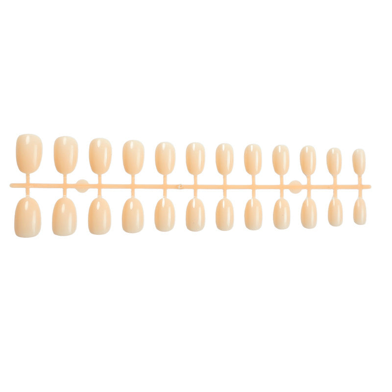 Premium Press-On Nail Set mit natürlichem Finish Karnz