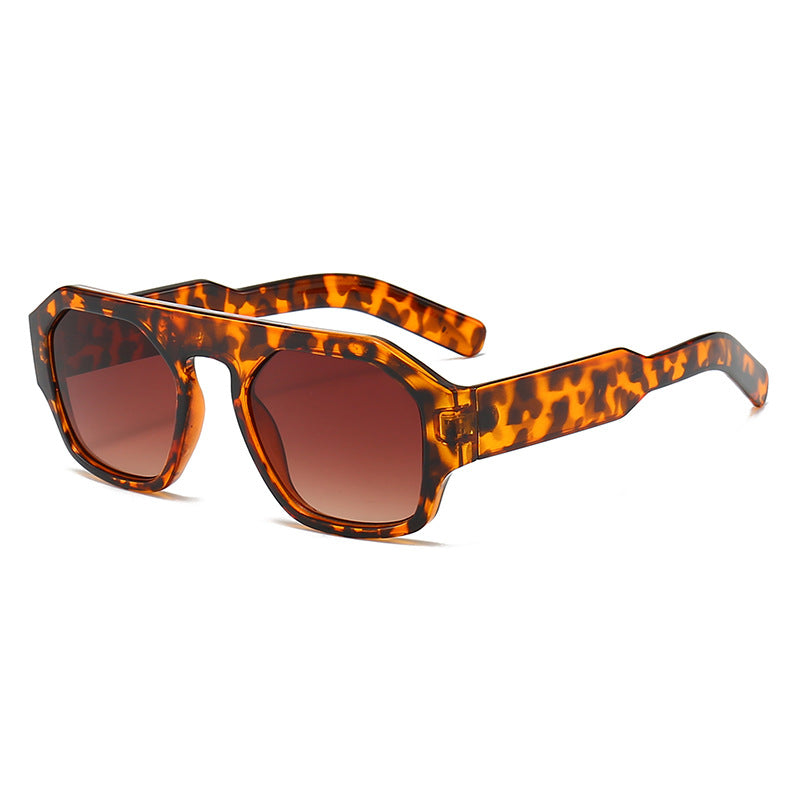 Damen modische Sonnenbrille im innovativen geometrischen Design Karnz
