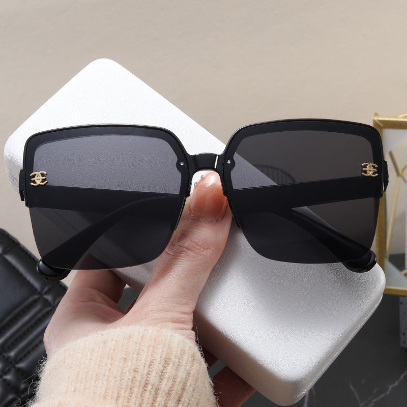 Damen oversized quadratische Sonnenbrille mit hochwertigen Gläsern Karnz