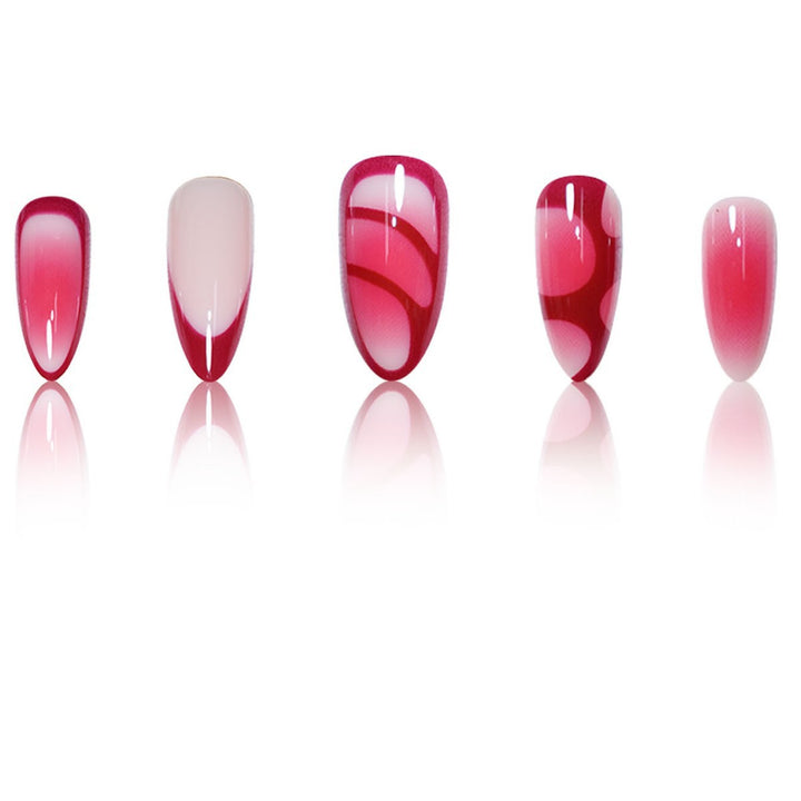Glamouröse Stiletto Press-On Nägel Karnz