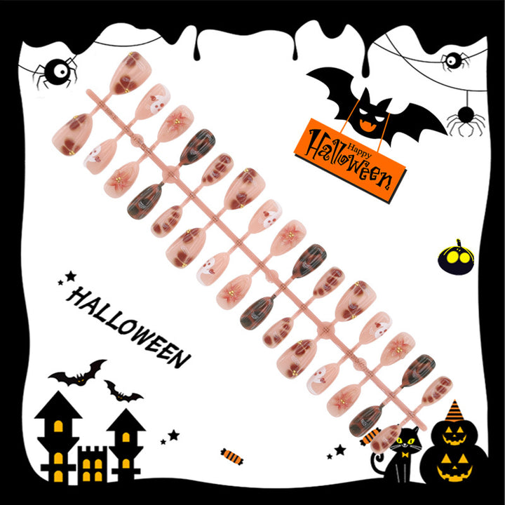 Halloween Kunstnagelset Karnz