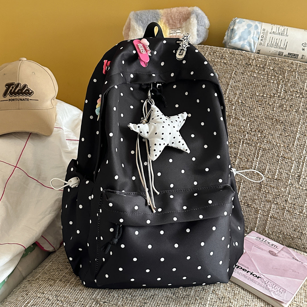 Polka Dot Leichter Rucksack Karnz