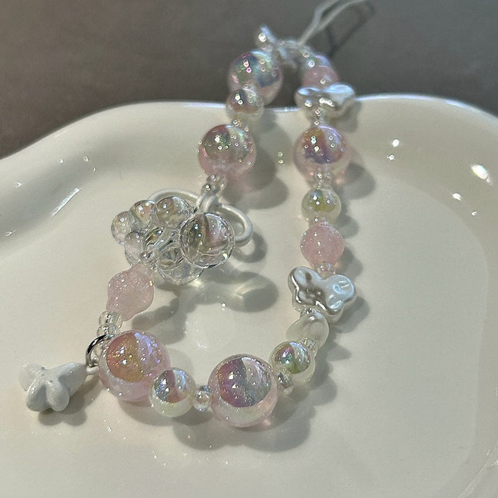 Elegante Perlen Charm Halskette Karnz