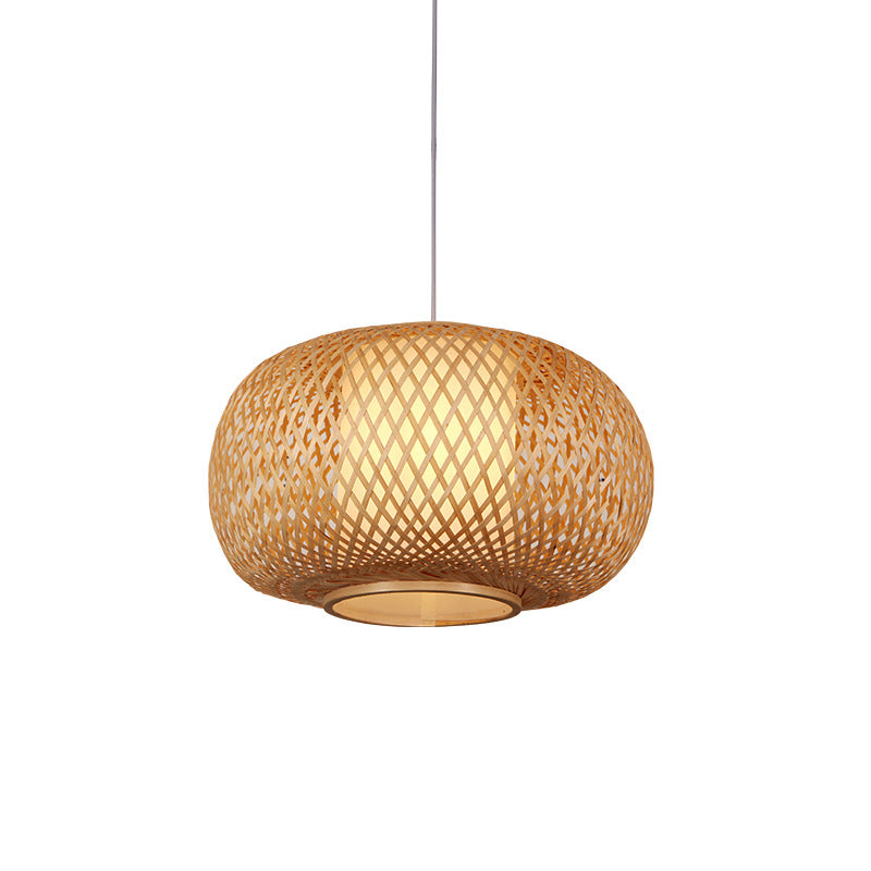 Woven Bamboo Deckenlampe