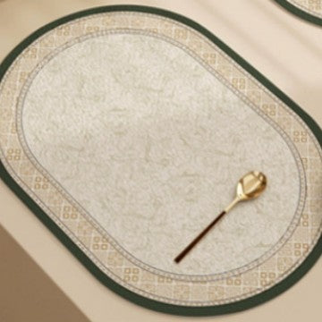 Blumengemusterte dekorative Tischsets Karnz