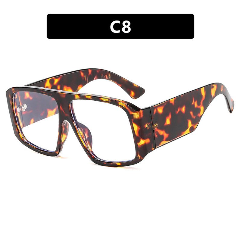 Damen modische rechteckige Brille Karnz