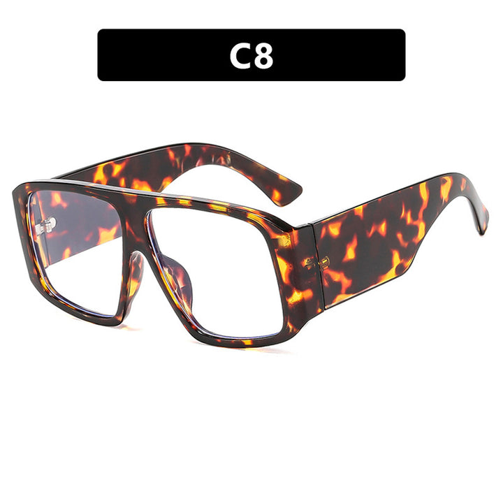 Damen modische rechteckige Brille Karnz