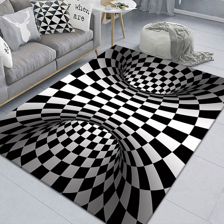3D Optische Illusion Bereichsbr mat Karnz