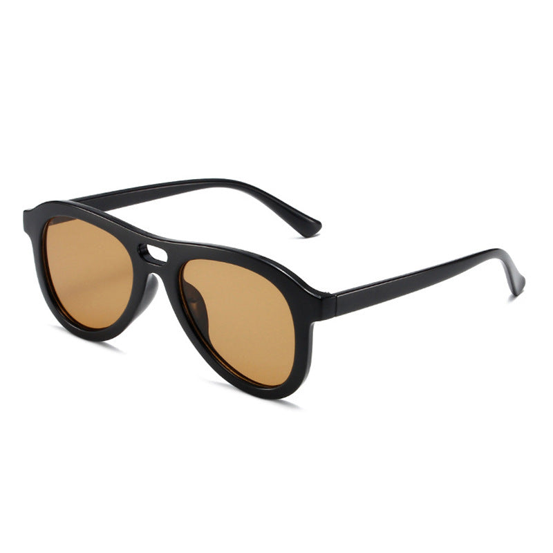 Damen modische Sonnenbrille mit einzigartigem Tiermuster Karnz