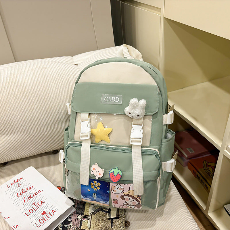 Verspielt Cartoon-Charakter Rucksack